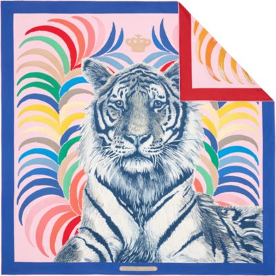 Tigre Royal double face scarf 90 | Hermès Saudi Arabia